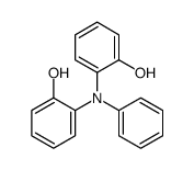 2-(N-(2-hydroxyphenyl)anilino)phenol Structure