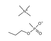 methylphosphonic acid monopropyl ester, tetramethylammonium salt Structure