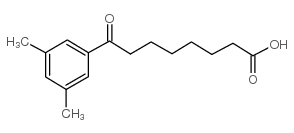 8-(3,5-dimethylphenyl)-8-oxooctanoic acid Structure