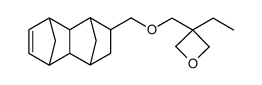 3-ethyl-3-(((1,2,3,4,4a,5,8,8a-octahydro-1,4:5,8-dimethanonaphthalen-2-yl)methoxy)methyl)oxetane Structure