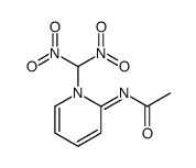 N-[1-(dinitromethyl)pyridin-2-ylidene]acetamide Structure