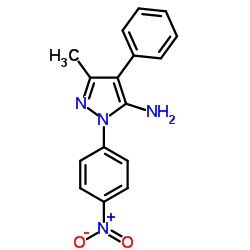 3-Methyl-1-(4-nitrophenyl)-4-phenyl-1H-pyrazol-5-amine图片