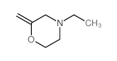 4-ethyl-2-methylidene-morpholine结构式