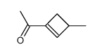 Ketone, methyl 3-methyl-1-cyclobuten-1-yl (7CI) Structure
