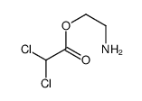 2-aminoethyl 2,2-dichloroacetate结构式