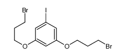1,3-bis(3-bromopropoxy)-5-iodobenzene结构式