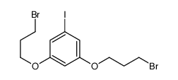 1,3-bis(3-bromopropoxy)-5-iodobenzene Structure