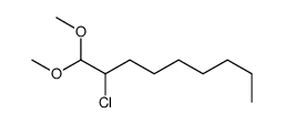 2-chloro-1,1-dimethoxynonane Structure