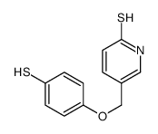 5-[(4-sulfanylphenoxy)methyl]-1H-pyridine-2-thione结构式