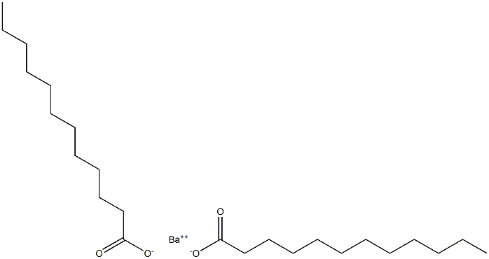 Dodecanoic acid, barium salt, basic structure