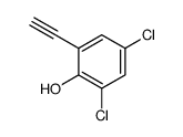 2,4-Dichloro-6-ethynylphenol结构式