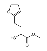 methyl alpha-mercaptofuran-2-butyrate Structure