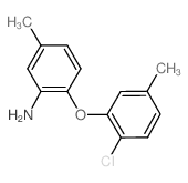2-(2-Chloro-5-methylphenoxy)-5-methylphenylamine结构式