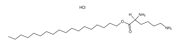 stearyl lysine hydrochloride结构式