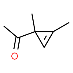 Ethanone, 1-(1,2-dimethyl-2-cyclopropen-1-yl)- (9CI) structure