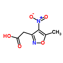 (5-Methyl-4-nitro-1,2-oxazol-3-yl)acetic acid结构式