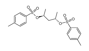 (2S,4S)-pentane-2,4-diyl bis-(4-methylbenzenesulfonate) Structure
