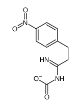 4-NITROBENZYL(1-AMINOETHYLIDENE)CARBAMATE Structure