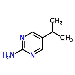 5-Isopropyl-2-pyrimidinamine Structure