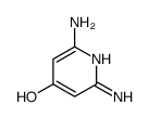 2,6-二氨基-4-羟基吡啶(6ci,9ci)结构式