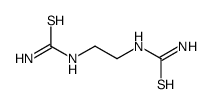 2-(carbamothioylamino)ethylthiourea Structure