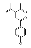 3-acetyl-1-(4-chlorophenyl)pentane-1,4-dione结构式