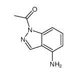 1-(4-aminoindazol-1-yl)ethanone结构式