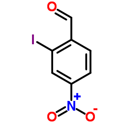 2-Iodo-4-nitrobenzaldehyde Structure