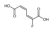 2-Fluoromuconic acid structure