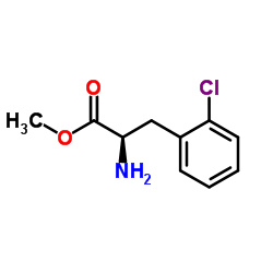 Methyl 2-chloro-D-phenylalaninate Structure