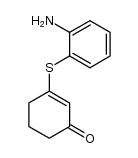 3-(2-aminophenylthio)-2-cyclohexen-1-one Structure
