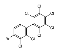 1-(4-bromo-2,3-dichlorophenyl)-2,3,4,5,6-pentachlorobenzene结构式