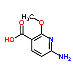 6-Amino-2-methoxynicotinic acid structure