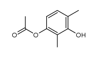 3-Acetoxy-2,6-dimethylphenol Structure
