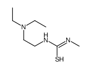 1-[2-(diethylamino)ethyl]-3-methylthiourea结构式