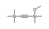 methoxy-dimethyl-(2-trimethylsilylethynyl)silane Structure