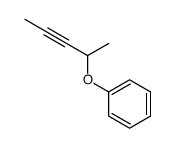 Phenol, o-(1-methyl-2-butynyl)- Structure