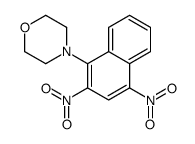 4-(2,4-dinitronaphthalen-1-yl)morpholine结构式