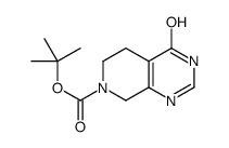tert-butyl 4-oxo-3,4,5,6-tetrahydropyrido[3,4-d]pyrimidine-7(8H)-carboxylate Structure