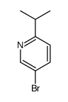 5-bromo-2-isopropylpyridine structure