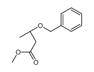 (R)-METHYL 3-(BENZYLOXY)BUTANOATE Structure