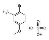 2-BROMO-5-METHOXYANILINE SULPHATE结构式