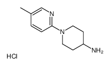 5'-Methyl-3,4,5,6-tetrahydro-2H-[1,2']bipyridinyl-4-ylamine hydrochloride Structure