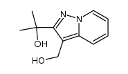 2-(3-hydroxymethyl-pyrazolo[1,5-a]pyridin-2-yl)-propan-2-ol结构式