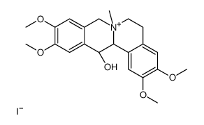 (13R,13aS)-2,3,10,11-tetramethoxy-7-methyl-6,8,13,13a-tetrahydro-5H-isoquinolino[2,1-b]isoquinolin-7-ium-13-ol,iodide Structure