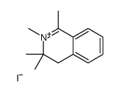 1,2,3,3-tetramethyl-4H-isoquinolin-2-ium,iodide Structure