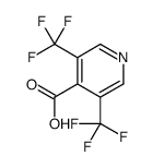 3,5-Bis(trifluoromethyl)isonicotinic acid Structure