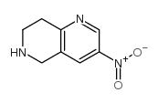 3-硝基-5,6,7,8-四氢-[1,6]萘啶结构式