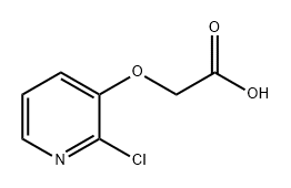 2-[(2-chloropyridin-3-yl)oxy]acetic acid结构式
