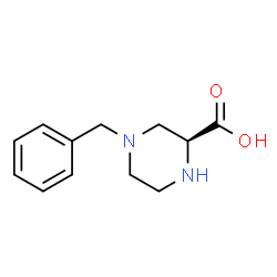 (S)-4-BENZYLPIPERAZINE-2-CARBOXYLICACID Structure